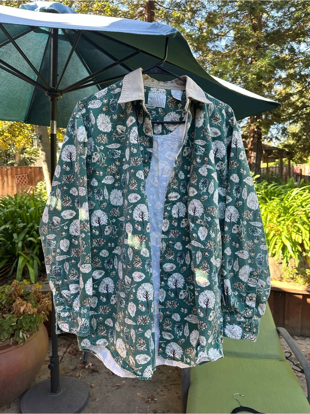 The Nature Company Forest Gorpcore Button Up